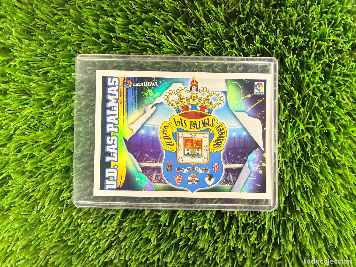 Cromos de f&uacute;tbol: N&ordm; 1 Escudo UD Las Palmas Liga Este 15 16