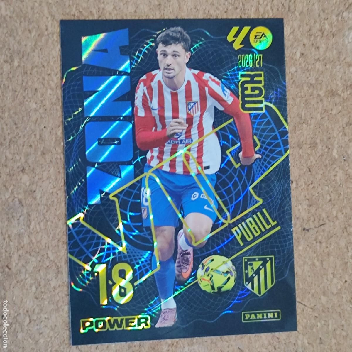Cromos de f&uacute;tbol: MEGACRACK 26/27 CARD ZONA VIP POWER PUBILL AT MADRID # 404P PANINI