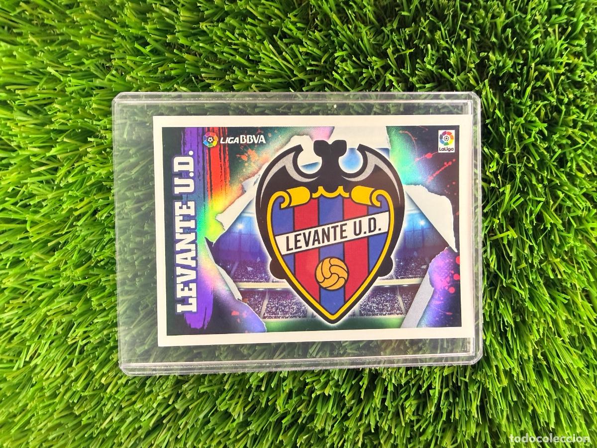 Cromos de f&uacute;tbol: N&ordm; 1 Escudo Levante UD Liga Este 15 16