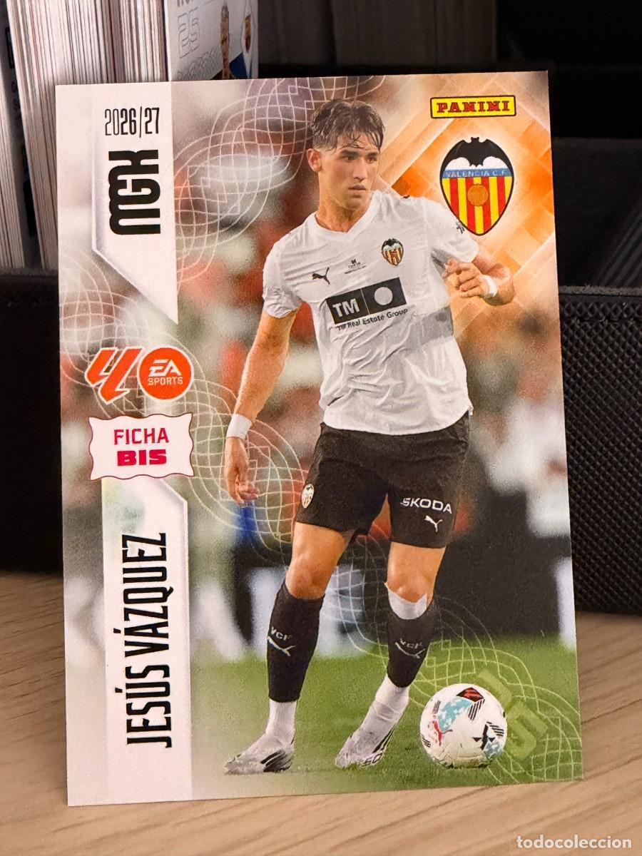 Cromos de f&uacute;tbol: 351 BIS MegaCracks 26 27 - Jes&uacute;s V&aacute;zquez - Valencia