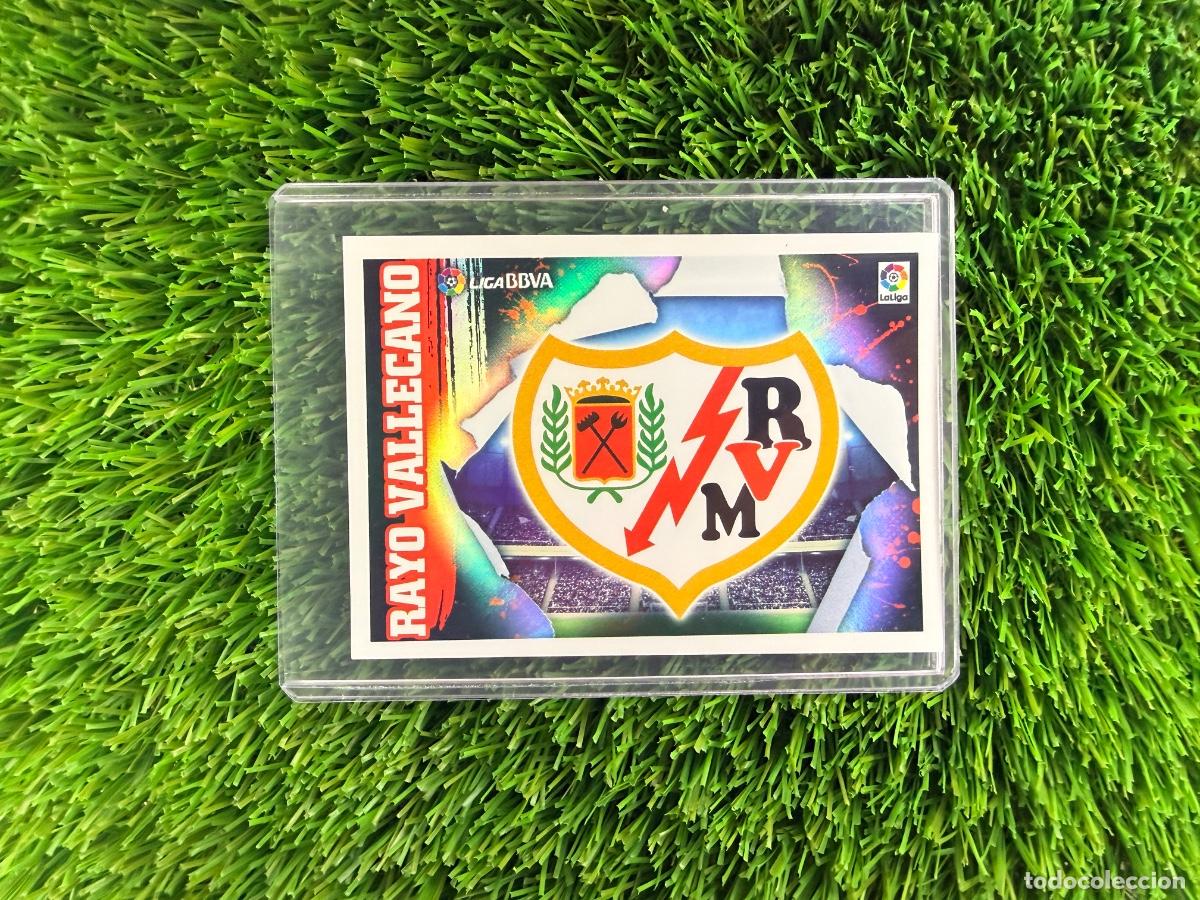 Cromos de f&uacute;tbol: N&ordm; 1 Escudo Rayo Vallecano Liga Este 15 16