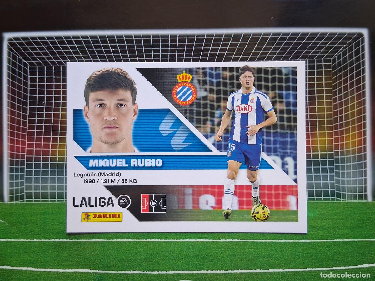 Cromos de f&uacute;tbol: 9 MIGUEL RUBIO ESPANYOL ESPA&Ntilde;OL CROMOS EDICIONES ESTE LIGA FUTBOL PANINI 2026 2027 26 27