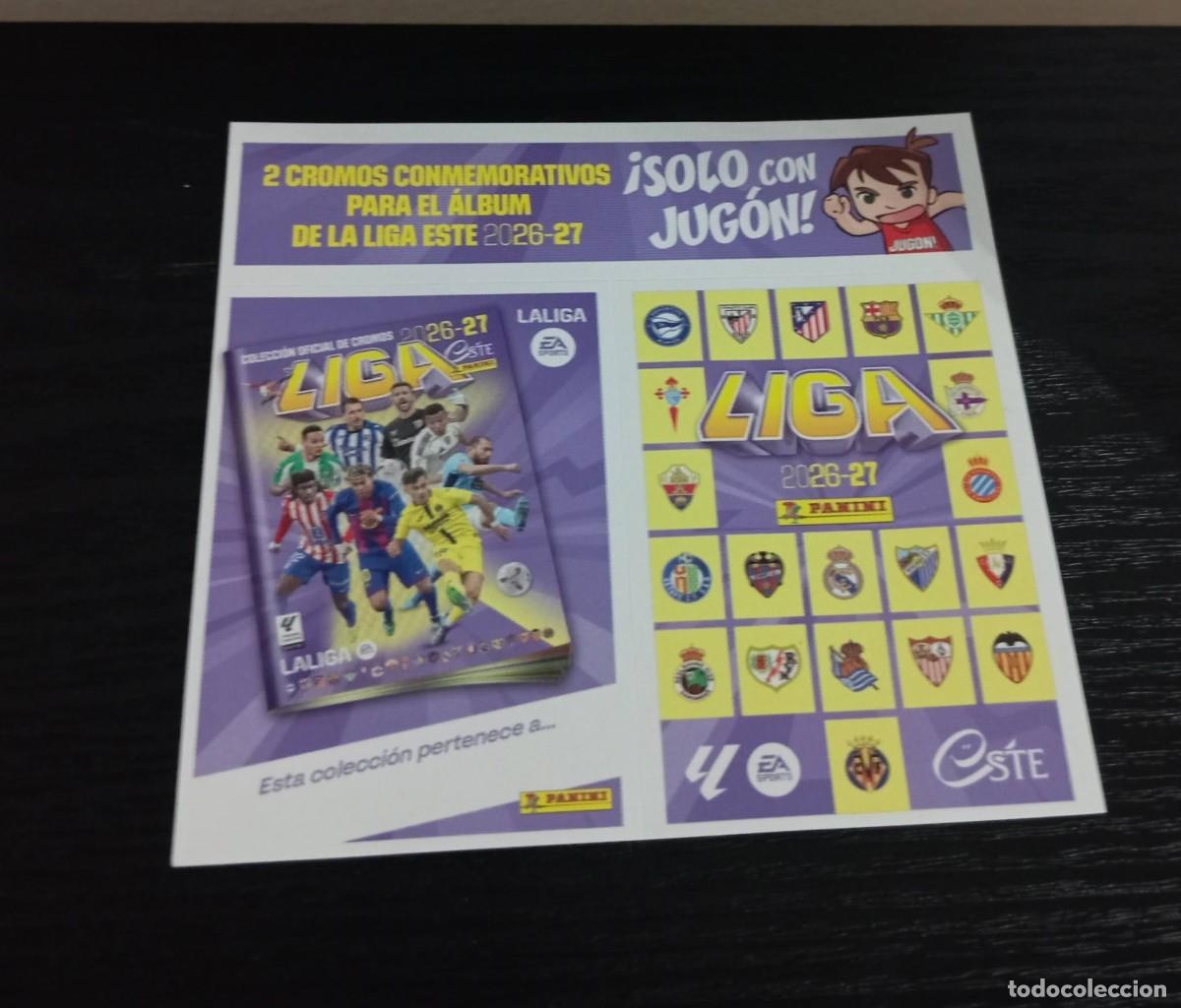 Cromos de f&uacute;tbol: -ESTE 26-27 : CROMOS CONMEMORATIVOS JUGON