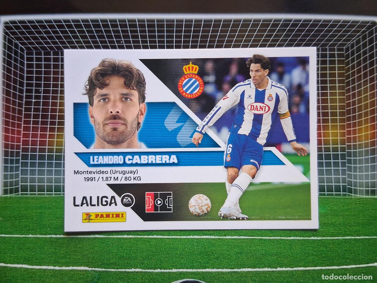 Cromos de f&uacute;tbol: 8 CABRERA ESPANYOL ESPA&Ntilde;OL CROMOS EDICIONES ESTE LIGA FUTBOL PANINI 2026 2027 26 27