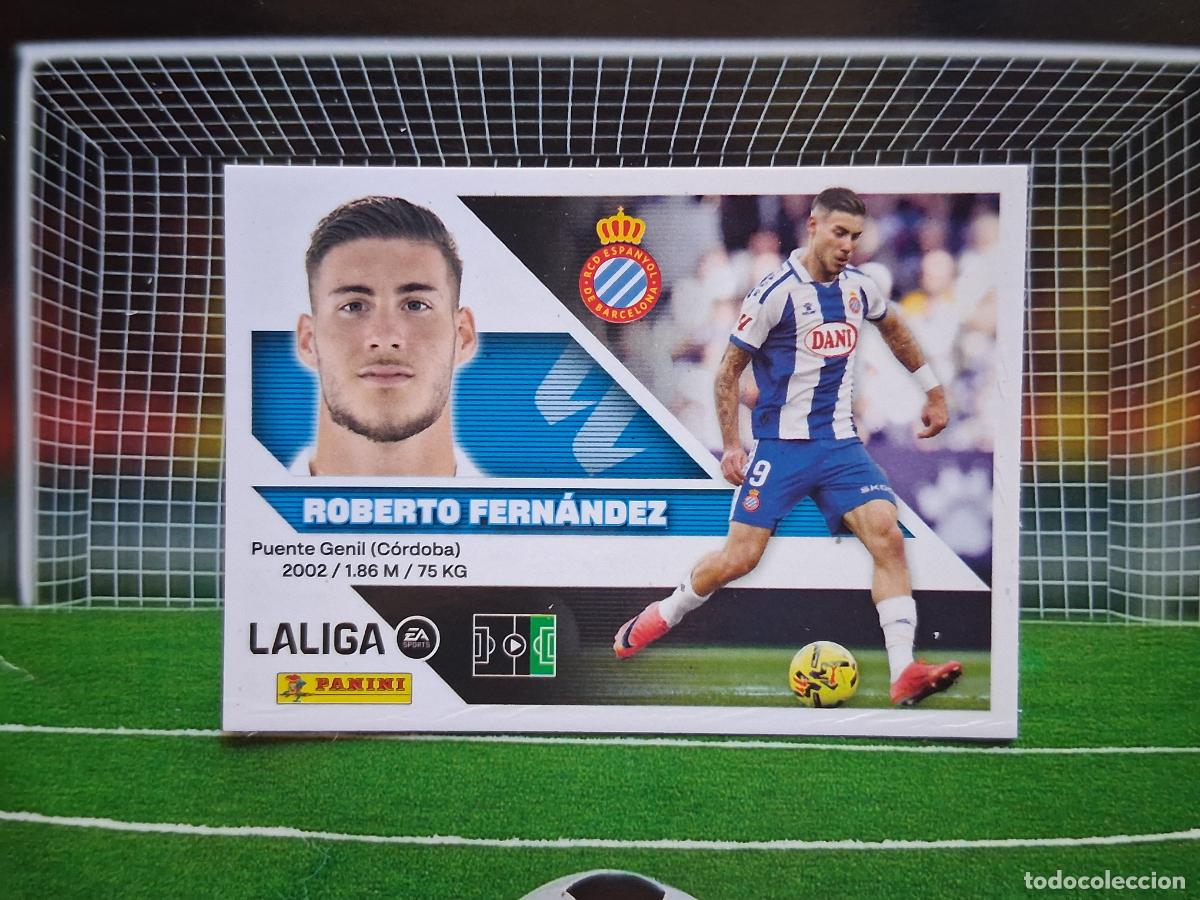Cromos de f&uacute;tbol: 20 ROBERTO FERNANDEZ ESPANYOL ESPA&Ntilde;OL CROMOS EDICIONES ESTE LIGA FUTBOL PANINI 2026 2027 26 27