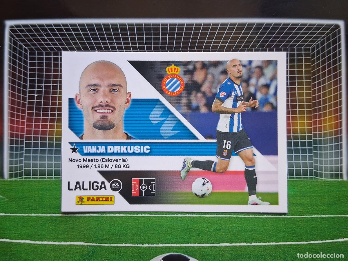Cromos de f&uacute;tbol: 6 BIS DRKUSIC COLOCA ESPANYOL ESPA&Ntilde;OL CROMOS EDICIONES ESTE LIGA FUTBOL PANINI 2026 2027 26 27