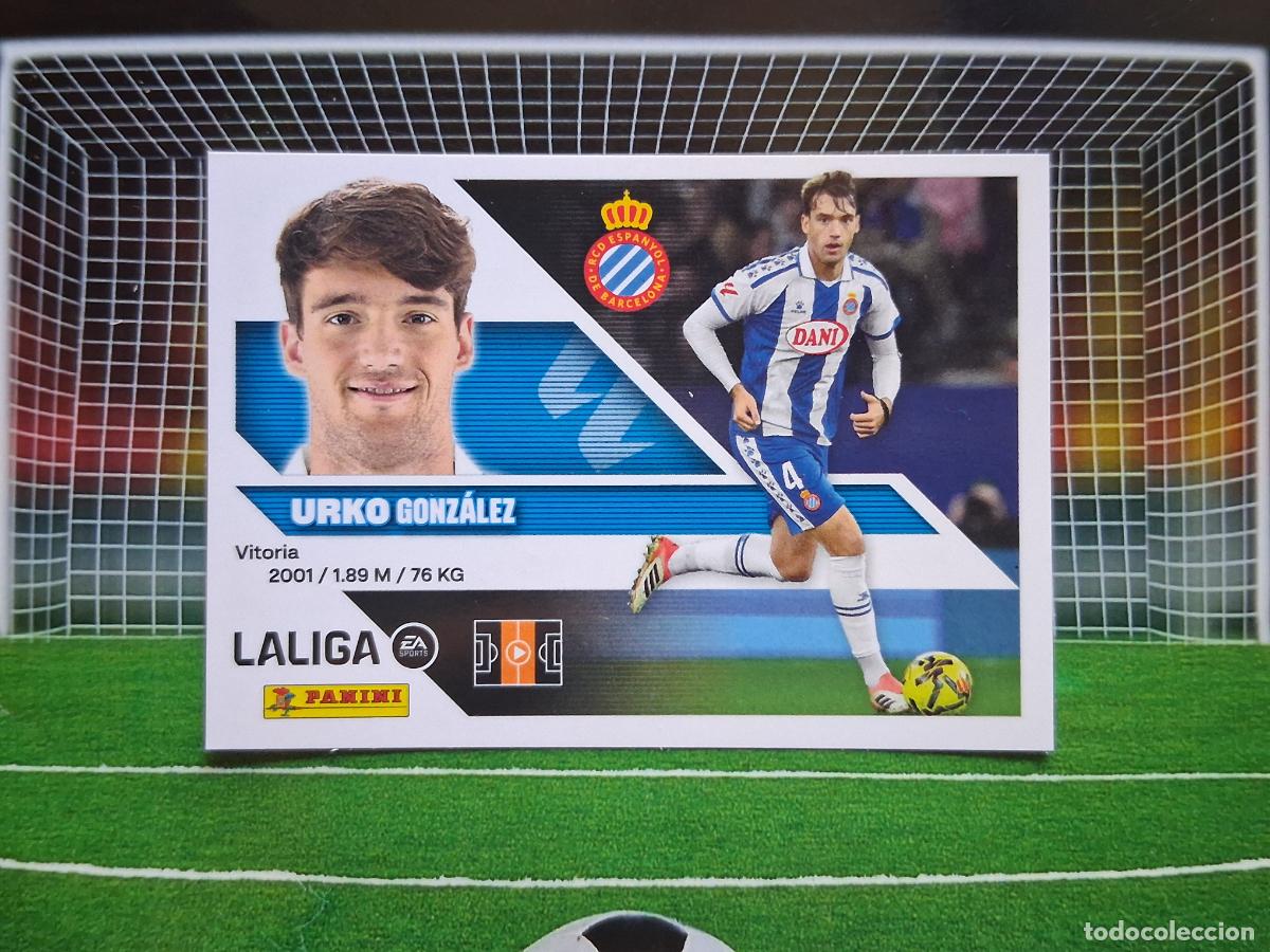 Cromos de f&uacute;tbol: 12 URKO ESPANYOL ESPA&Ntilde;OL CROMOS EDICIONES ESTE LIGA FUTBOL PANINI 2026 2027 26 27