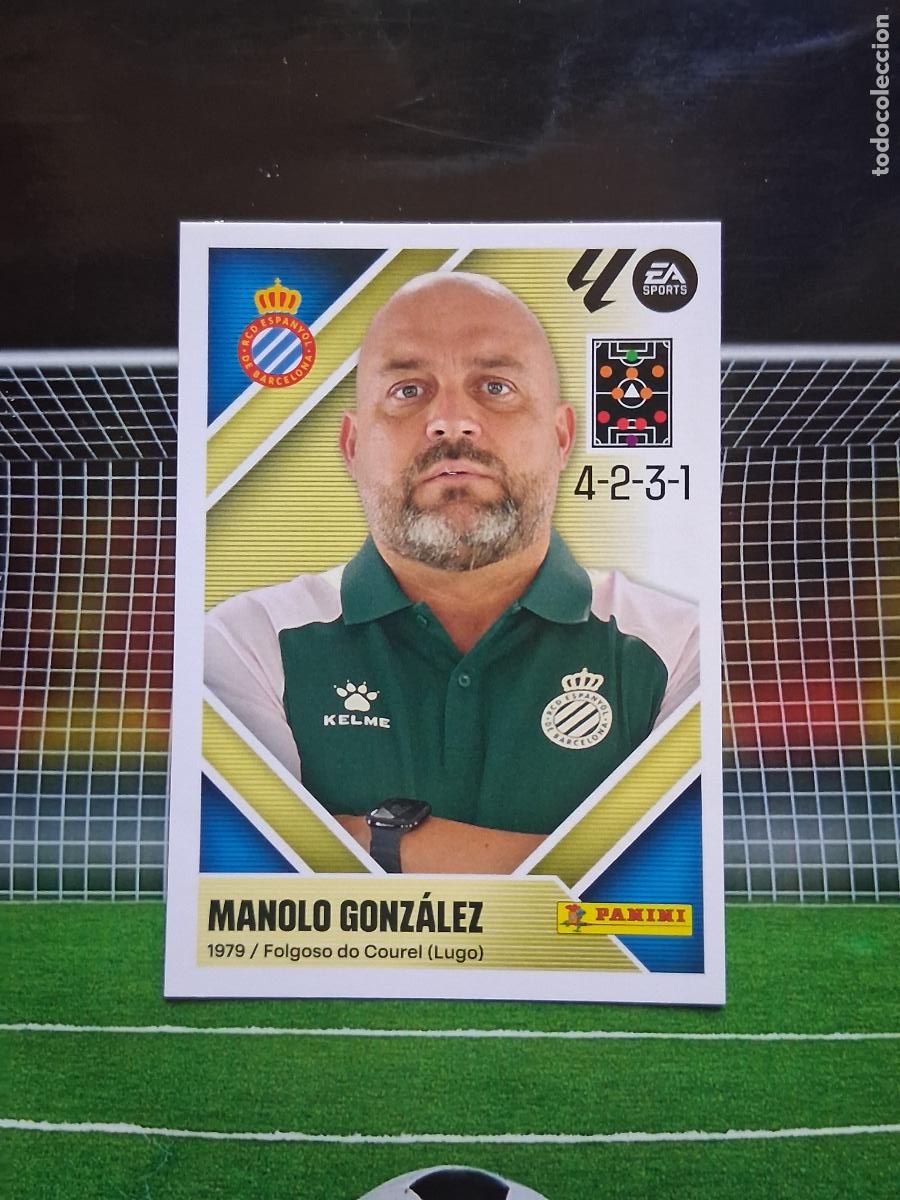 Cromos de f&uacute;tbol: 2 MANOLO GONZALEZ ESPANYOL ESPA&Ntilde;OL CROMOS EDICIONES ESTE LIGA FUTBOL PANINI 2026 2027 26 27