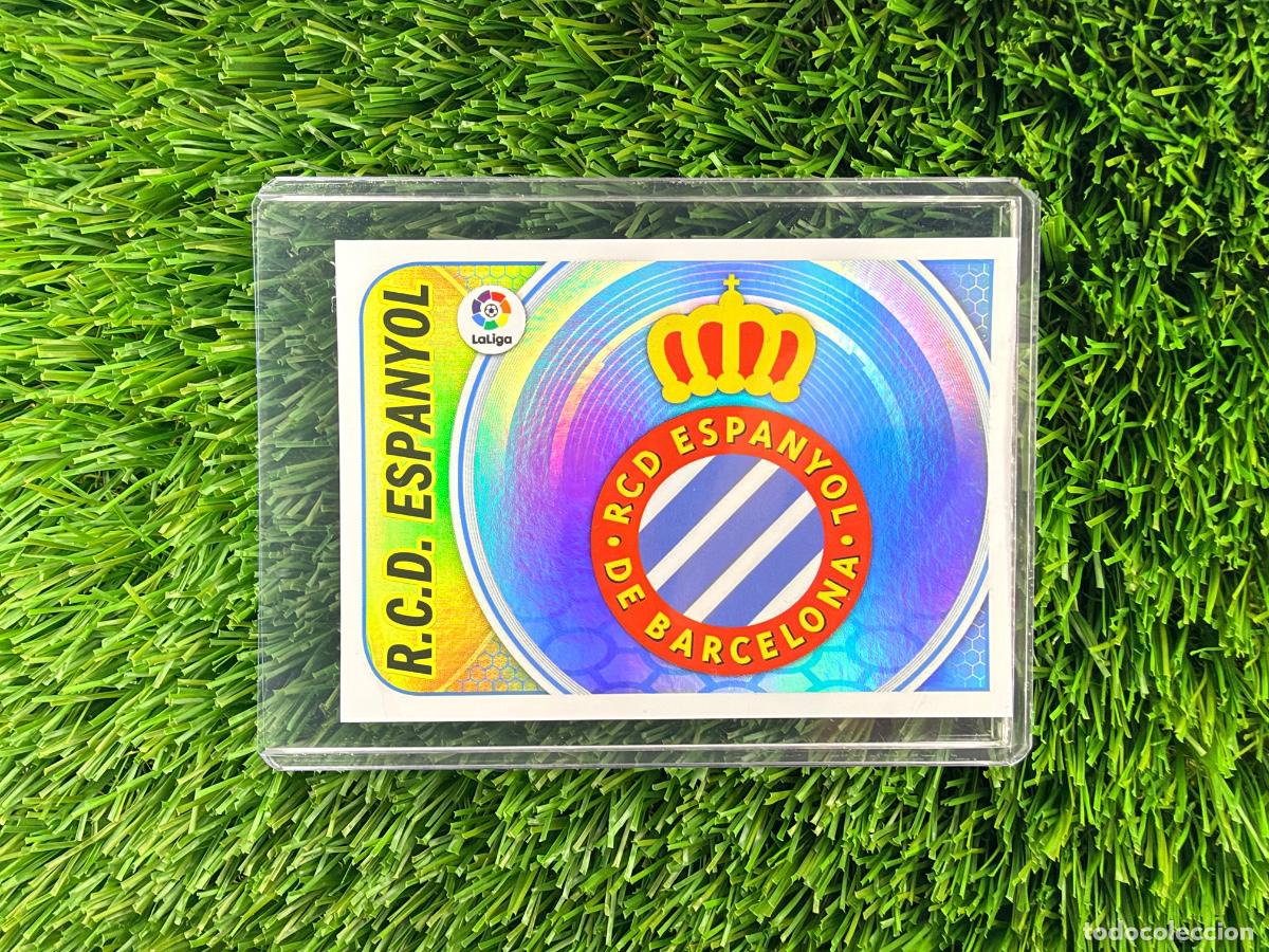 Cromos de f&uacute;tbol: N&ordm; 17 Escudo RCD Espanyol Liga Este 16 17