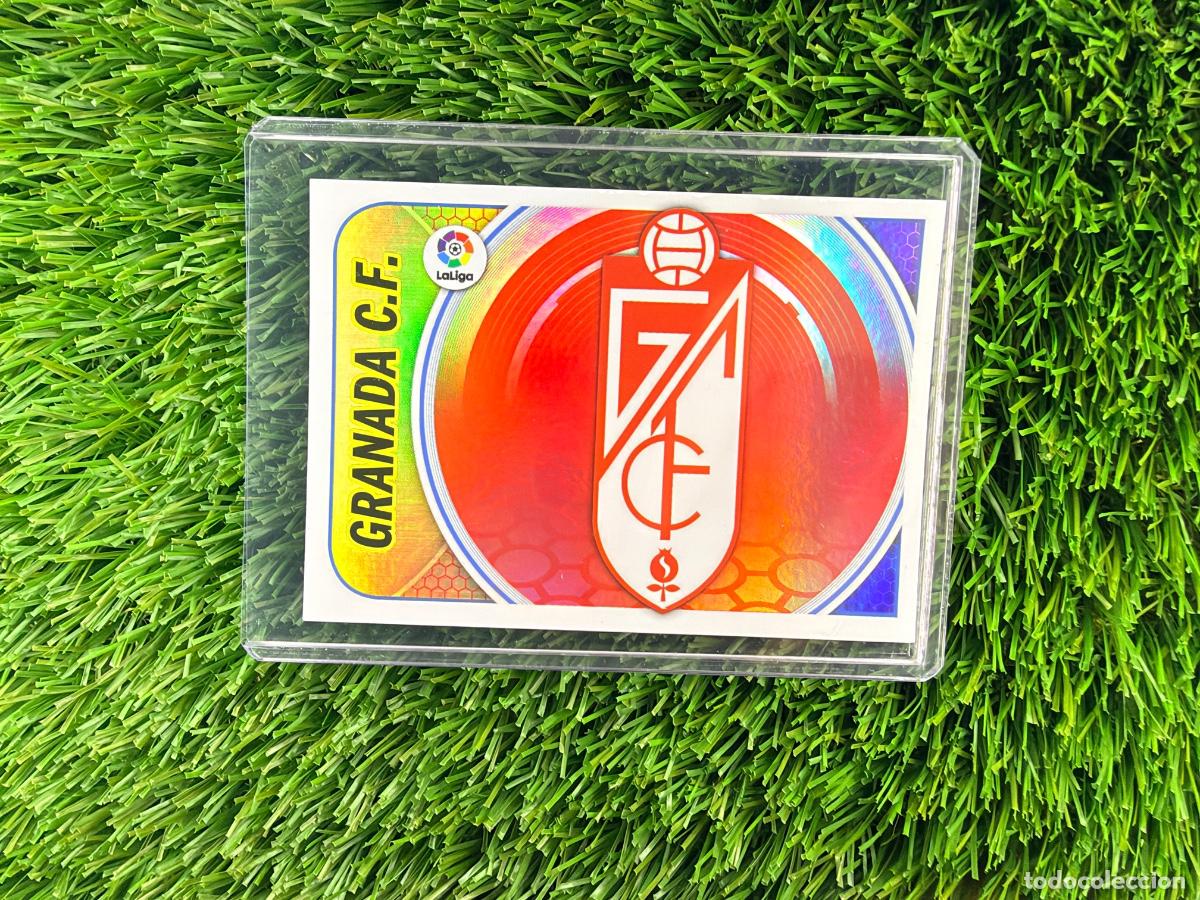 Cromos de f&uacute;tbol: N&ordm; 19 Escudo Granada CF Liga Este 16 17