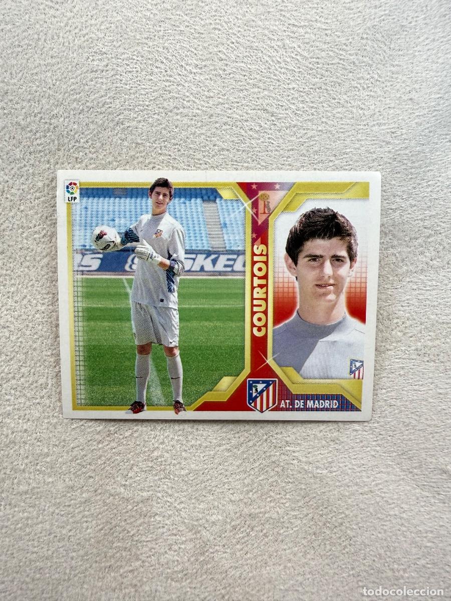 Cromos de f&uacute;tbol: LIGA ESTE 2011 2012 COURTOIS ATLETICO DE MADRID ROOKIE 23 ULTIMOS FICHAJES