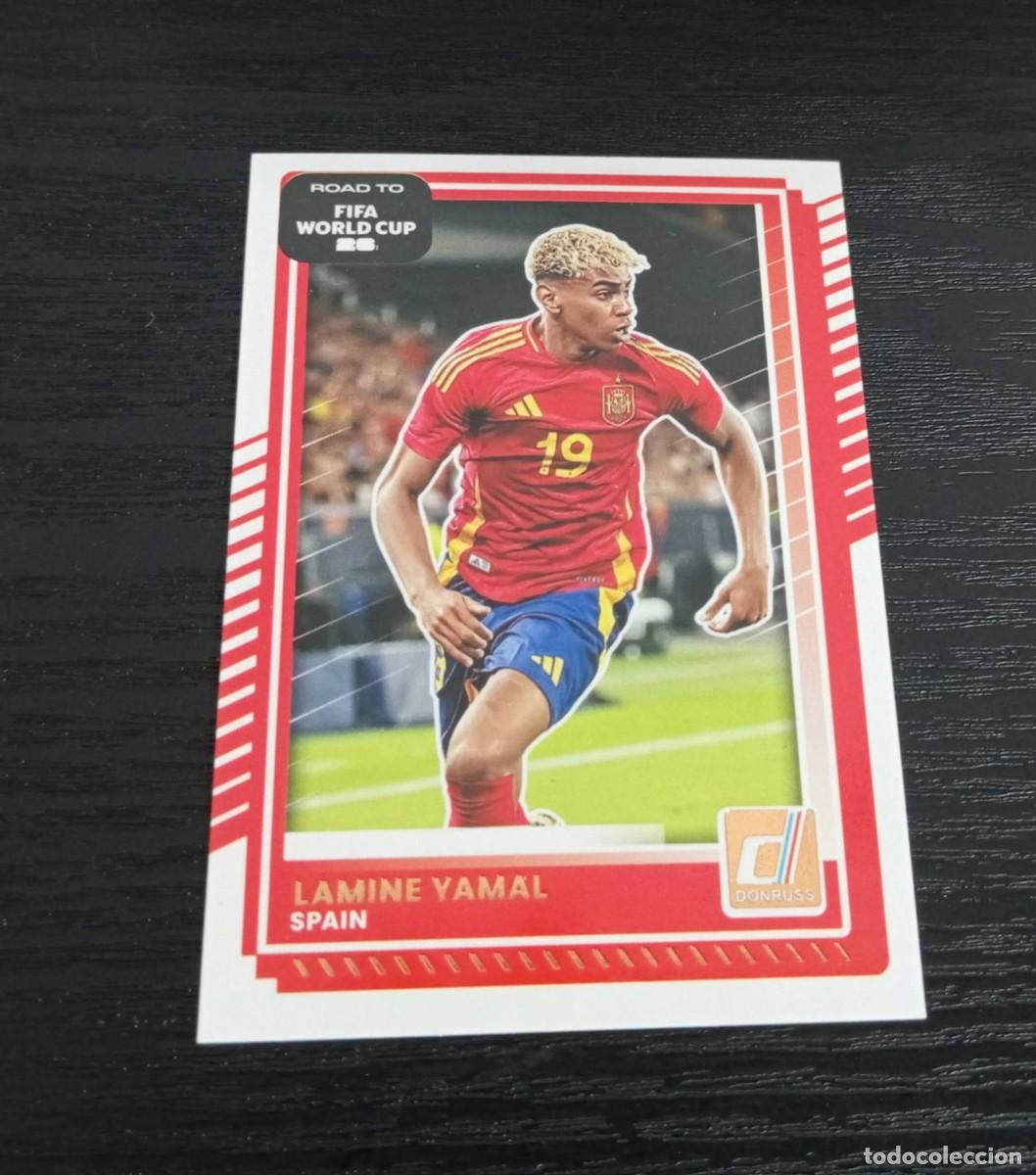 Cromos de f&uacute;tbol: -PANINI DONRUSS ROAD TO FIFA WORLD CUP 2026 25 26 : 10 LAMINE YAMAL ( ESPA&Ntilde;A )