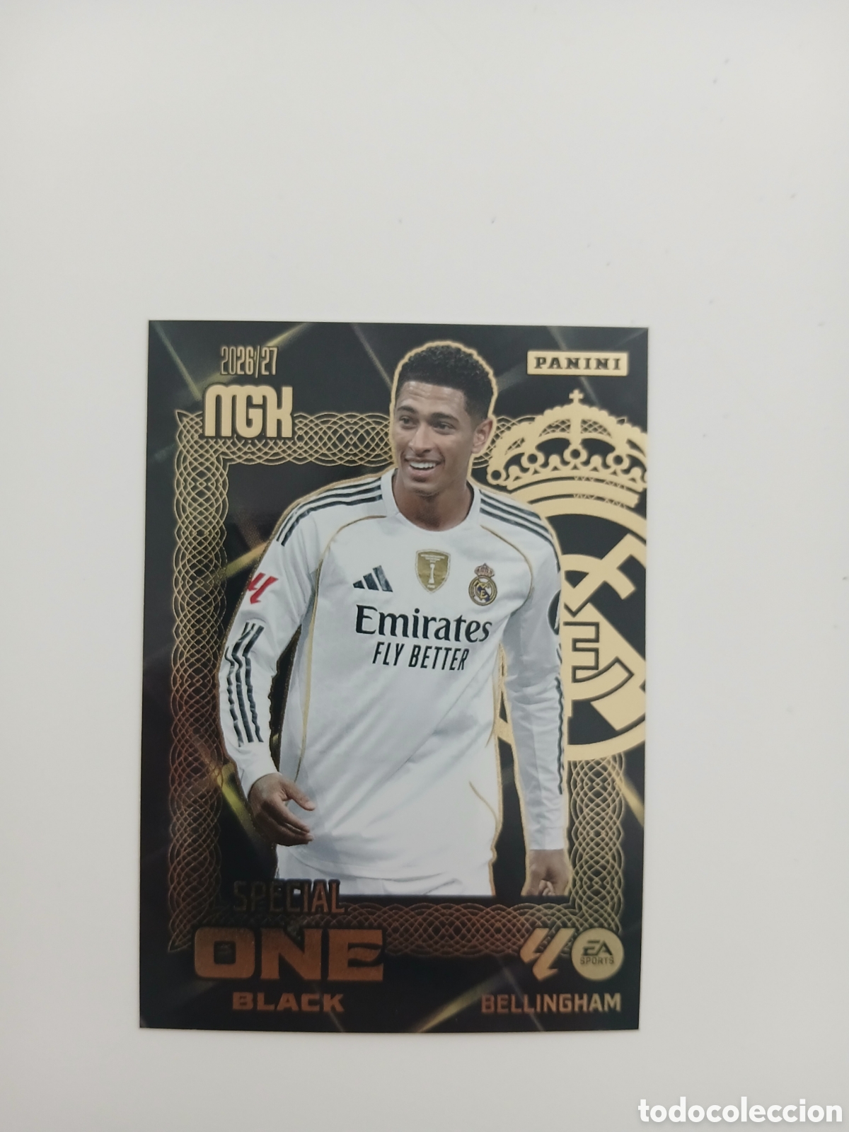 Cromos de f&uacute;tbol: MEGACRACKS 2026 SPECIAL ONE BLACK BELLINGHAM