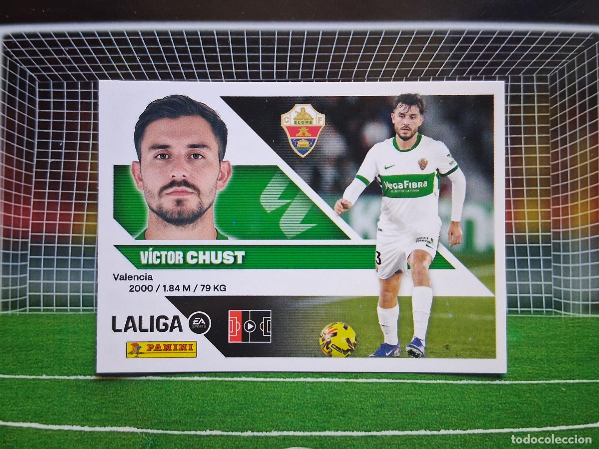 Cromos de f&uacute;tbol: 6 CHUST ELCHE CROMOS EDICIONES ESTE LIGA FUTBOL PANINI 2026 2027 26 27