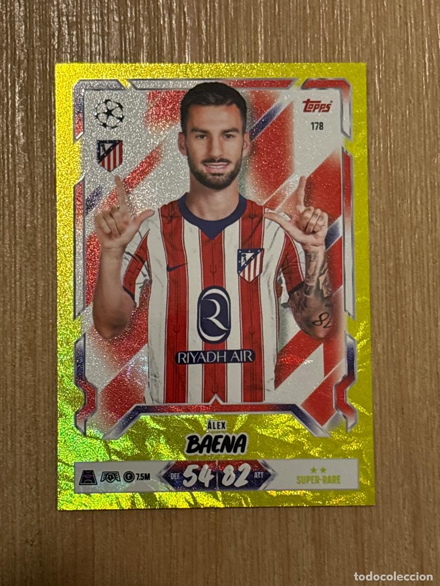 Cromos de f&uacute;tbol: 44. CROMO PARALELO ATL&Eacute;TICO DE MADRID BAENA N 178 TOPPS MATCH ATTAX 2026-27 26-27 CHAMPIONS
