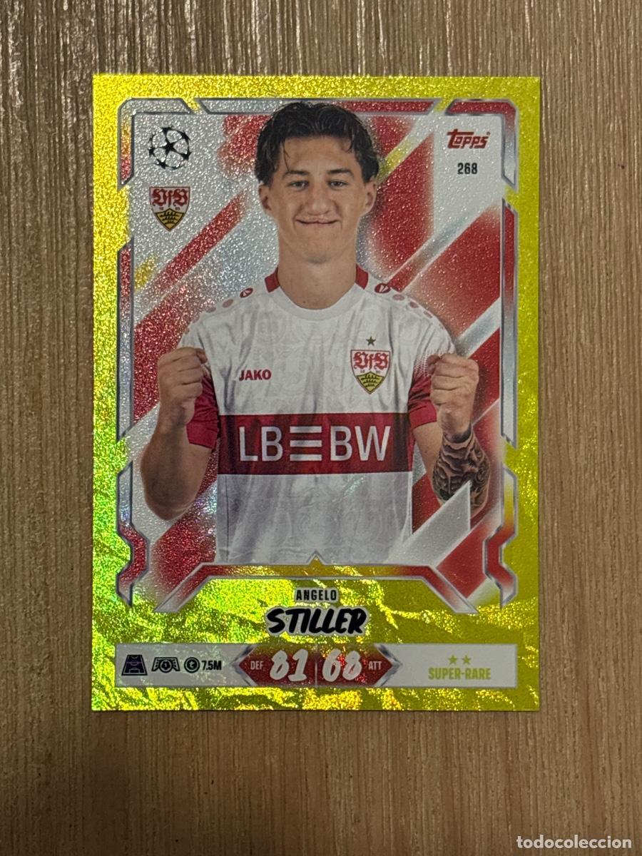 Cromos de f&uacute;tbol: 44. CROMO PARALELO ANGELO STILLER N 268 TOPPS MATCH ATTAX 2026-27 26-27 CHAMPIONS