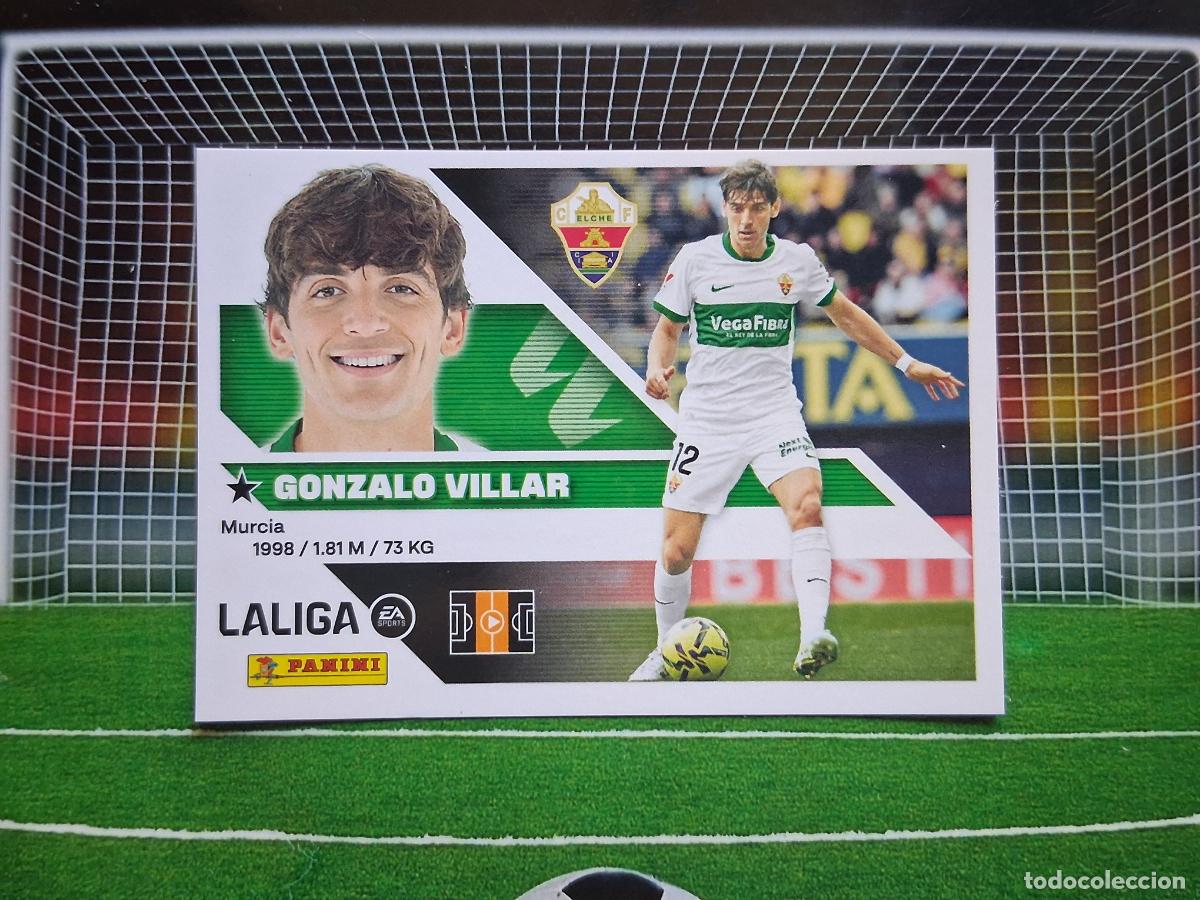 Cromos de f&uacute;tbol: 12 GONZALO VILLAR ELCHE CROMOS EDICIONES ESTE LIGA FUTBOL PANINI 2026 2027 26 27