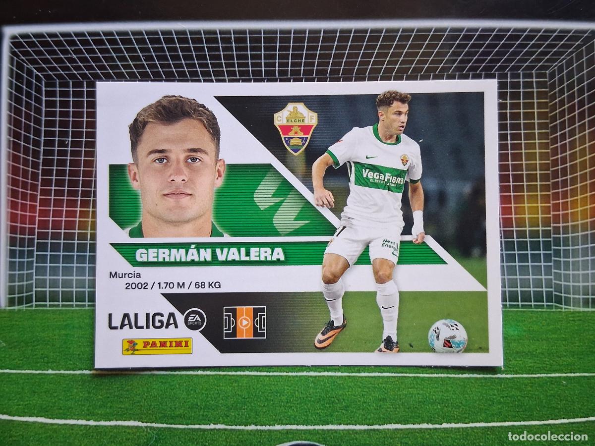 Cromos de f&uacute;tbol: 10 GERMAN VALERA ELCHE CROMOS EDICIONES ESTE LIGA FUTBOL PANINI 2026 2027 26 27