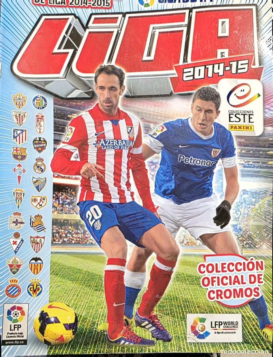 Cromos de f&uacute;tbol: &Aacute;lbum de cromos de la Liga 2014-2015