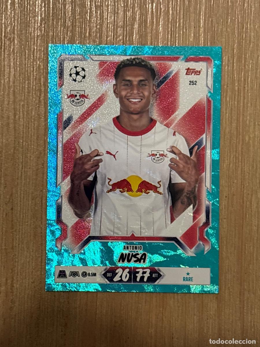 Cromos de f&uacute;tbol: 44. CROMO PARALELO ANTONIO NUSA N 252 TOPPS MATCH ATTAX 2026-27 26-27 CHAMPIONS
