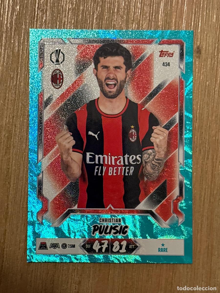 Cromos de f&uacute;tbol: 44. CROMO PARALELO CHRISTIAN PULISIC N 434 TOPPS MATCH ATTAX 2026-27 26-27 CHAMPIONS