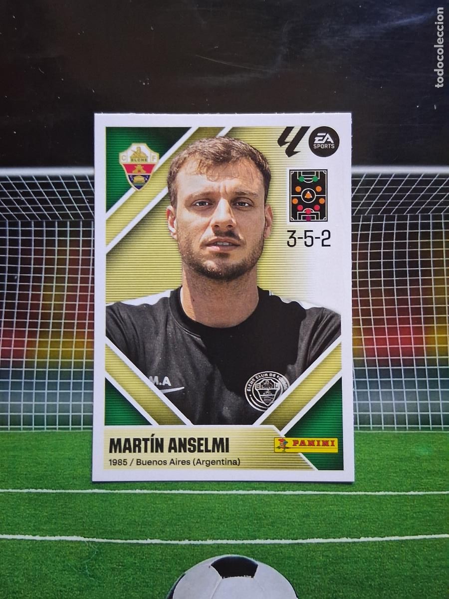 Cromos de f&uacute;tbol: 2 MARTIN ANSELMI ELCHE CROMOS EDICIONES ESTE LIGA FUTBOL PANINI 2026 2027 26 27
