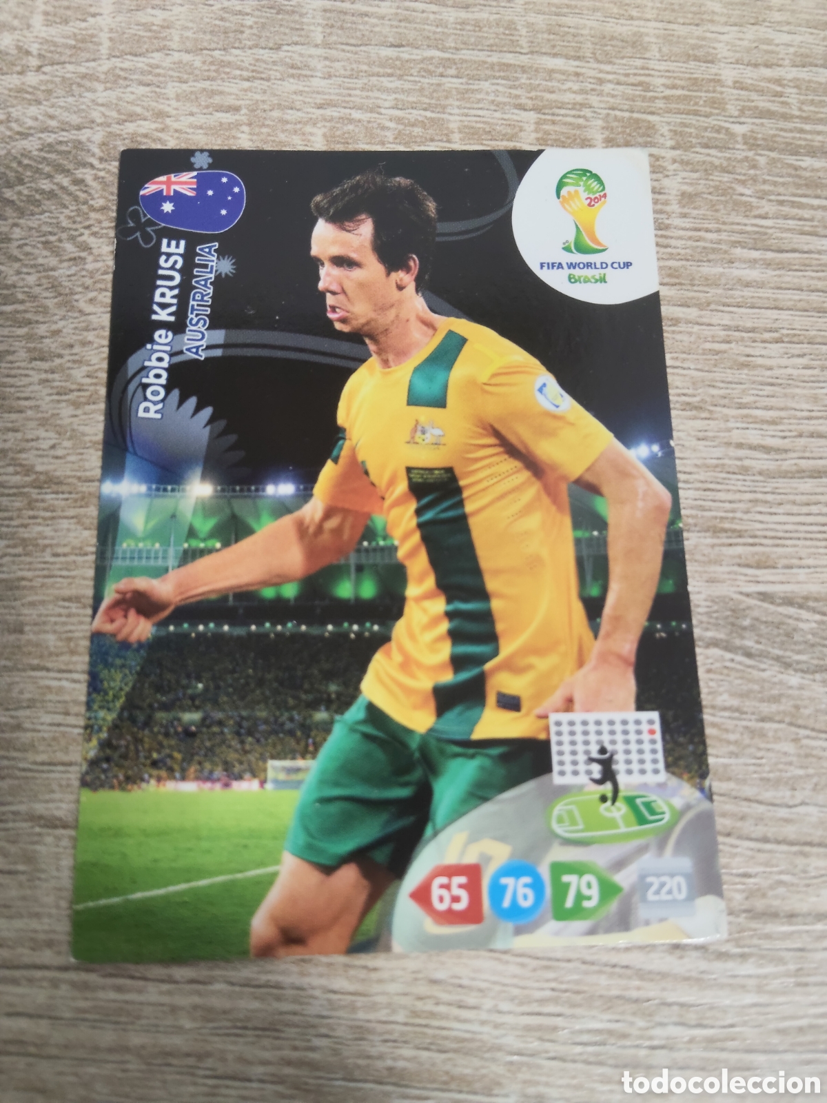 Cromos de f&uacute;tbol: Panini Adrenalyn mundial Brasil 2014 Robbie Kruse Australia