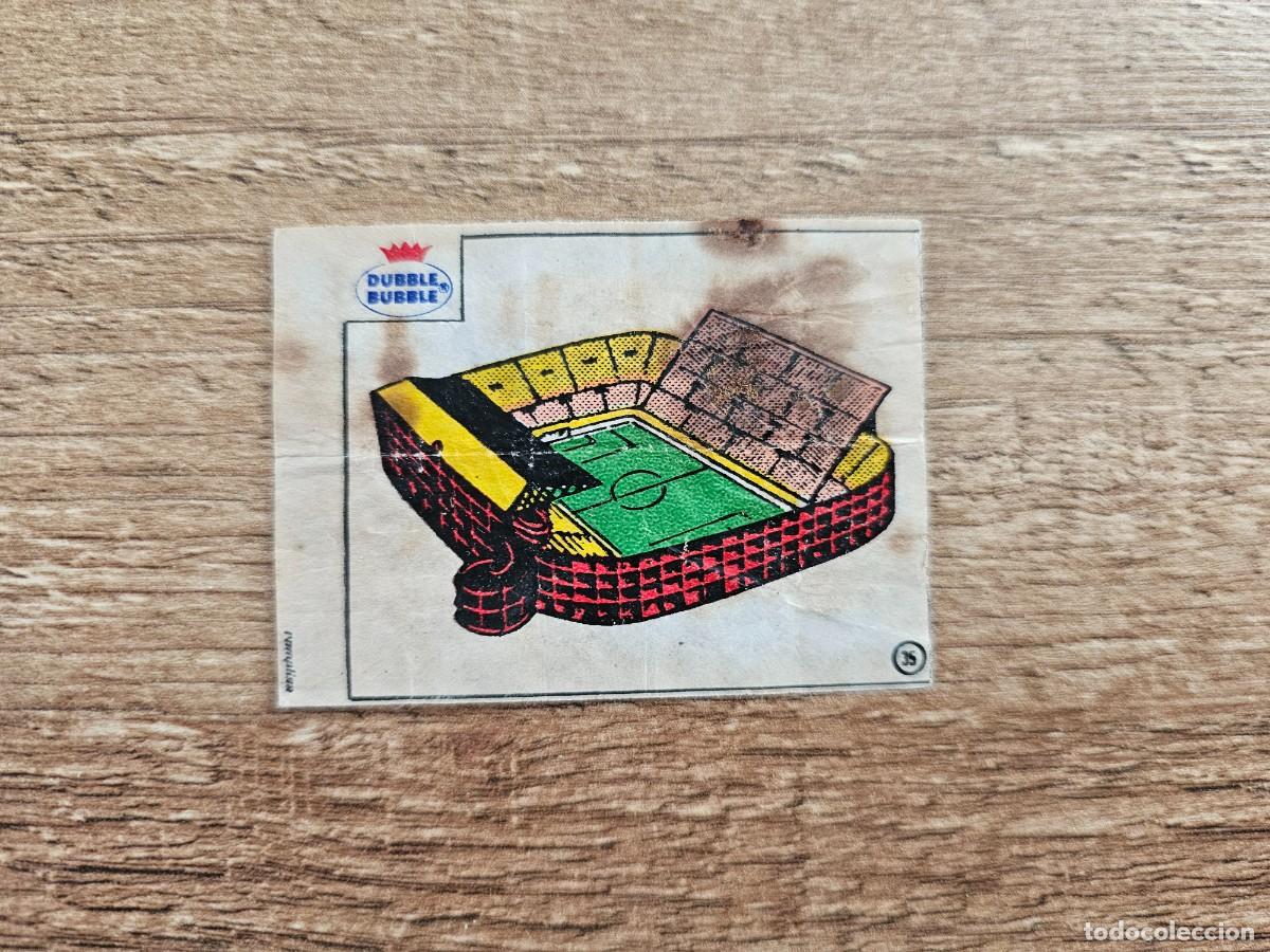 Cromos de f&uacute;tbol: Dubble Bubble chicles fleer - cromos futbol mundial 1982 - ESTADIO N&ordm; 35 - sin pegar