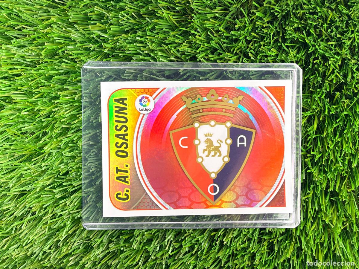 Cromos de f&uacute;tbol: N&ordm; 29 Escudo CA Osasuna Liga Este 16 17