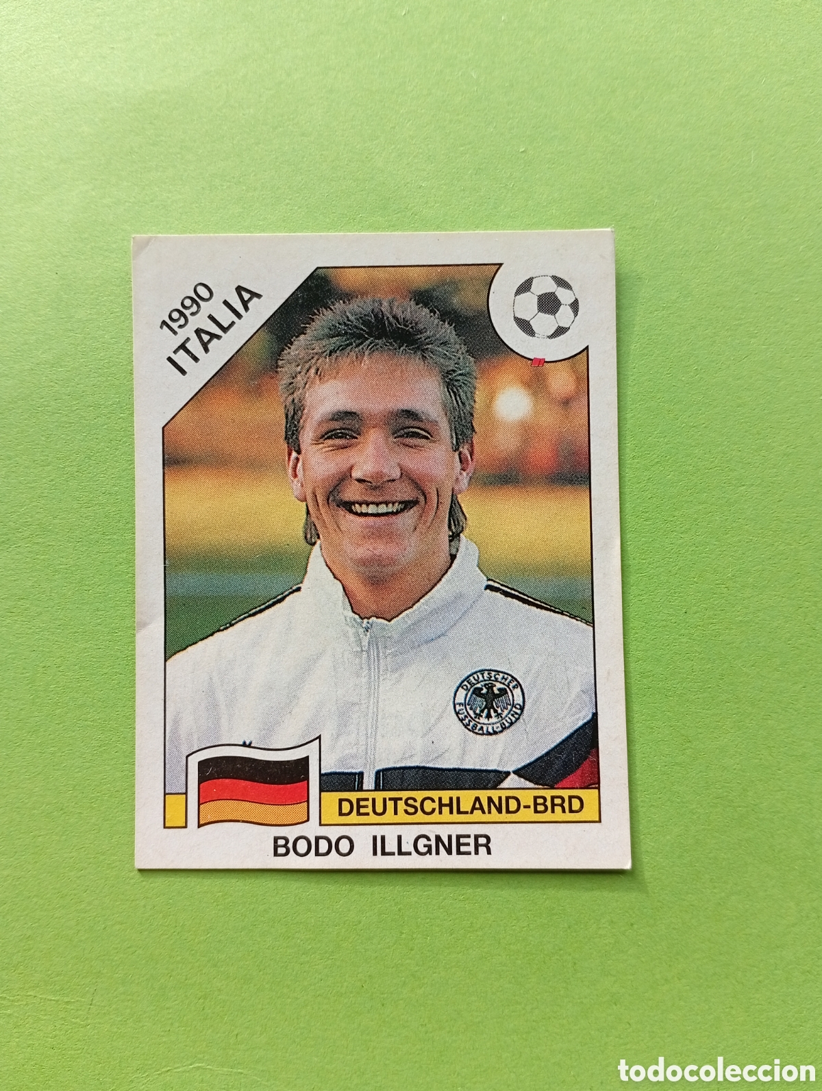 Cromos de Futebol: 1990 ITALIA 90 - N&ordm; 249 BODO ILLGNER - ALEMANIA - ED. CARVAJAL / PANINI