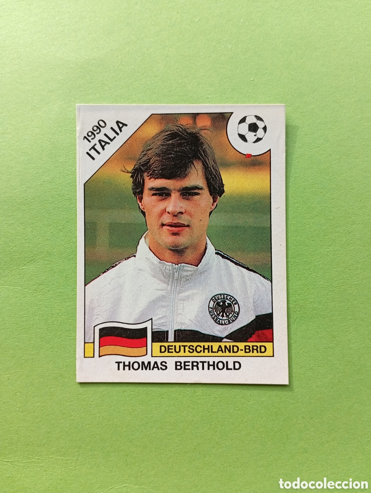 Cromos de Futebol: 1990 ITALIA 90 - N&ordm; 252 THOMAS BERTHOLD - ALEMANIA - ED. CARVAJAL / PANINI