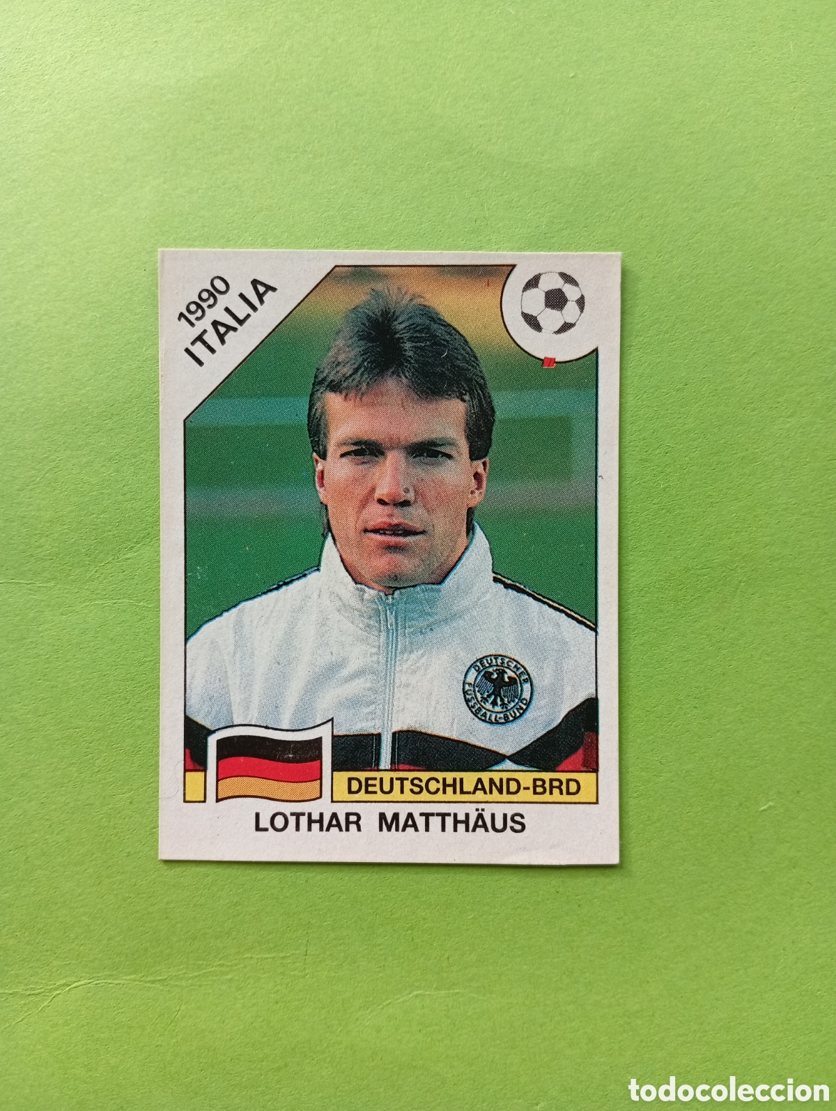 Football Stickers: 1990 ITALIA 90 - N&ordm; 259 LOTHAR MATTH&Auml;US - ALEMANIA - ED. CARVAJAL / PANINI