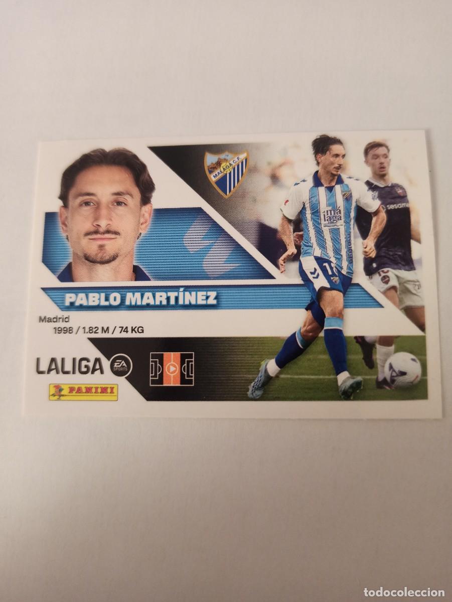 Cromos de Futebol: Pablo Martinez 45 - M&aacute;laga - FICHAJE - 4 &ordf; CUARTA EDICI&Oacute;N - LIGA ESTE 2026 2027 - 26 27 - PANINI