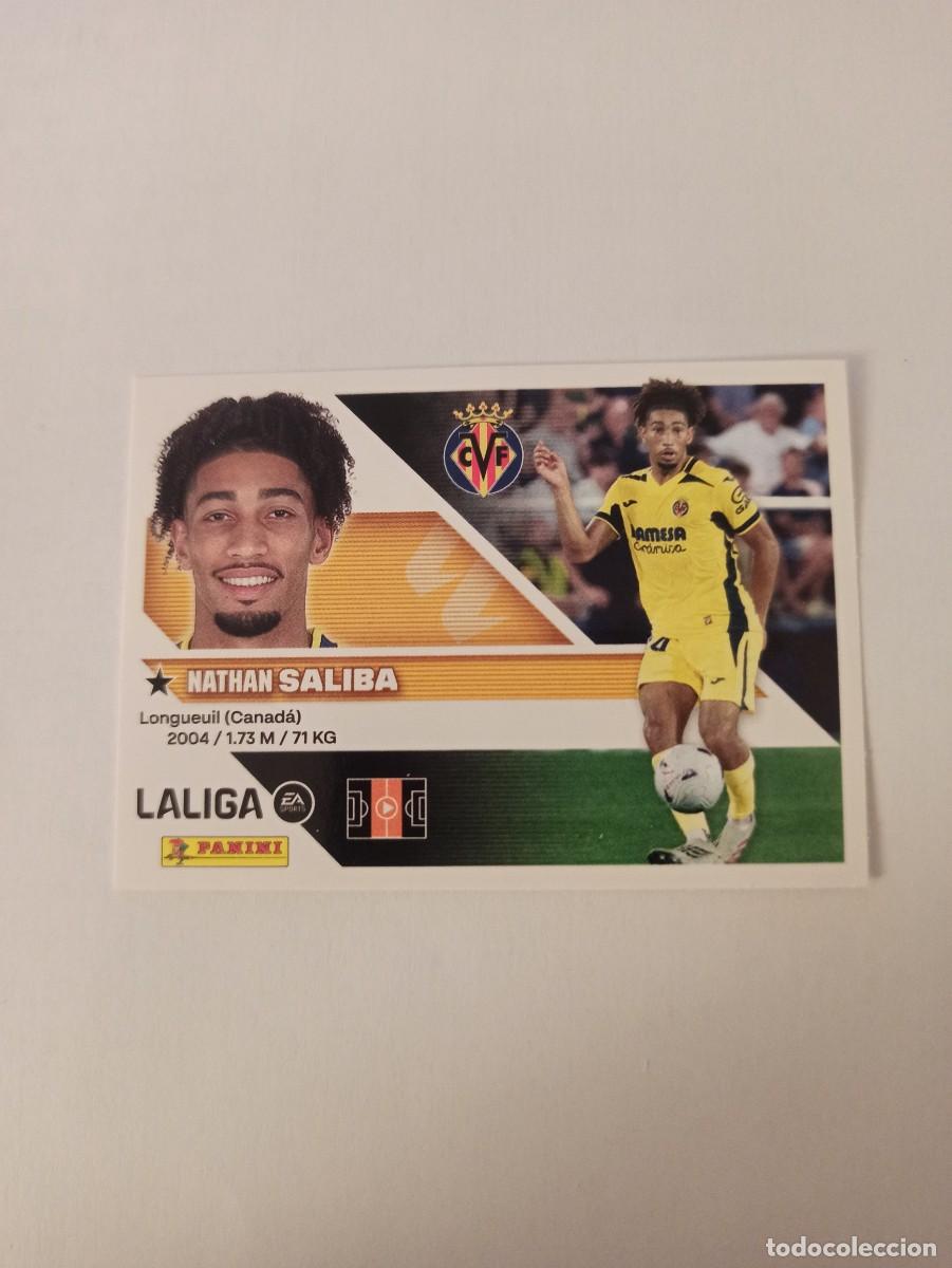 Fu&szlig;ball-Sticker: Saliba 51 - Villarreal - FICHAJE - 4 &ordf; CUARTA EDICI&Oacute;N - LIGA ESTE 2026 2027 - 26 27 - PANINI