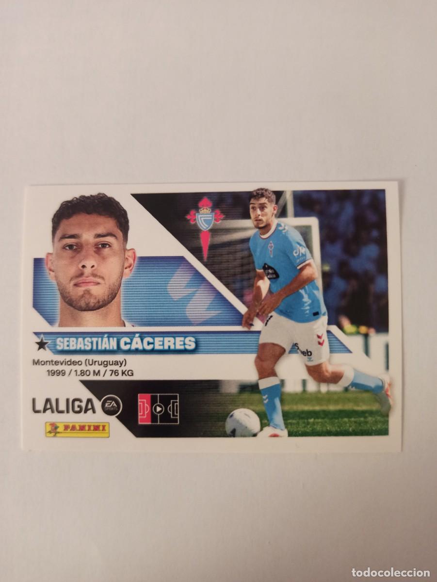 Cromos de f&uacute;tbol: Caceres 54 - Celta - FICHAJE - 4 &ordf; CUARTA EDICI&Oacute;N - LIGA ESTE 2026 2027 - 26 27 - PANINI