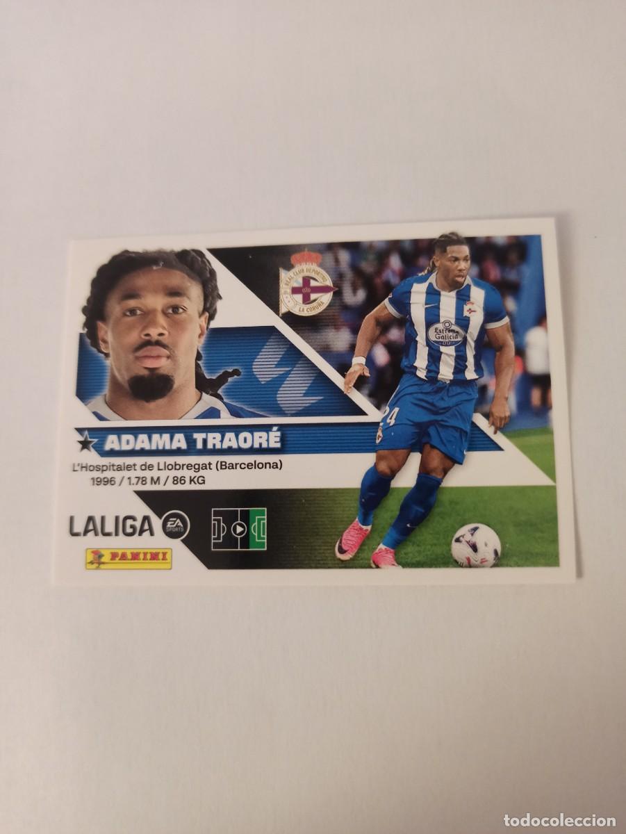 Cromos de f&uacute;tbol: Traore 62 - Deportivo Coru&ntilde;a - FICHAJE - 4 &ordf; CUARTA EDICI&Oacute;N - LIGA ESTE 2026 2027 - 26 27 - PANINI