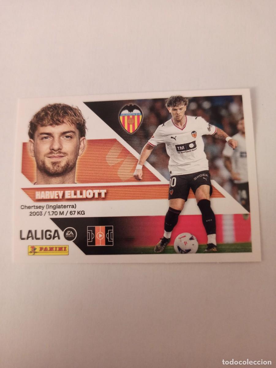 Cromos de f&uacute;tbol: Elliott 64 - Valencia - FICHAJE - 4 &ordf; CUARTA EDICI&Oacute;N - LIGA ESTE 2026 2027 - 26 27 - PANINI