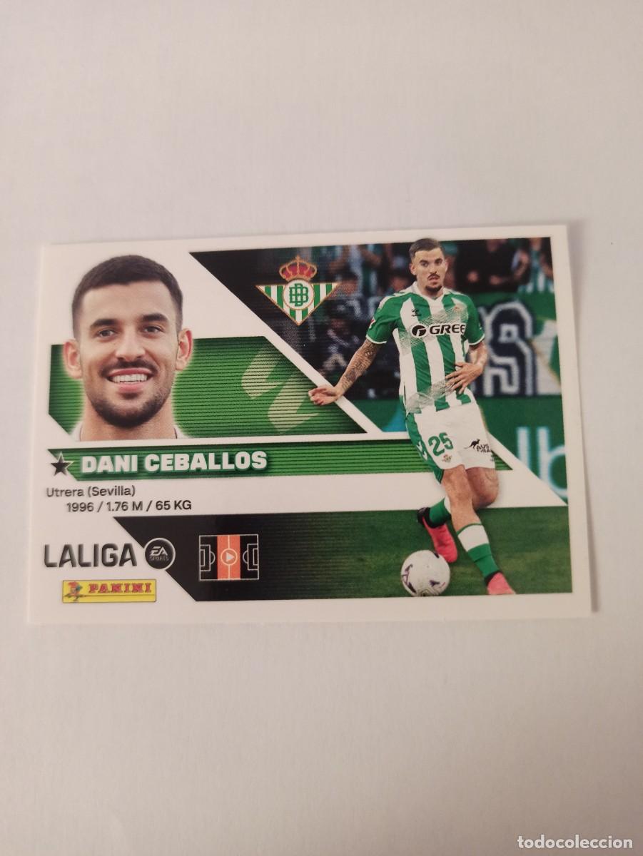Cromos de f&uacute;tbol: Dani Ceballos 65 - Betis - FICHAJE - 4 &ordf; CUARTA EDICI&Oacute;N - LIGA ESTE 2026 2027 - 26 27 - PANINI