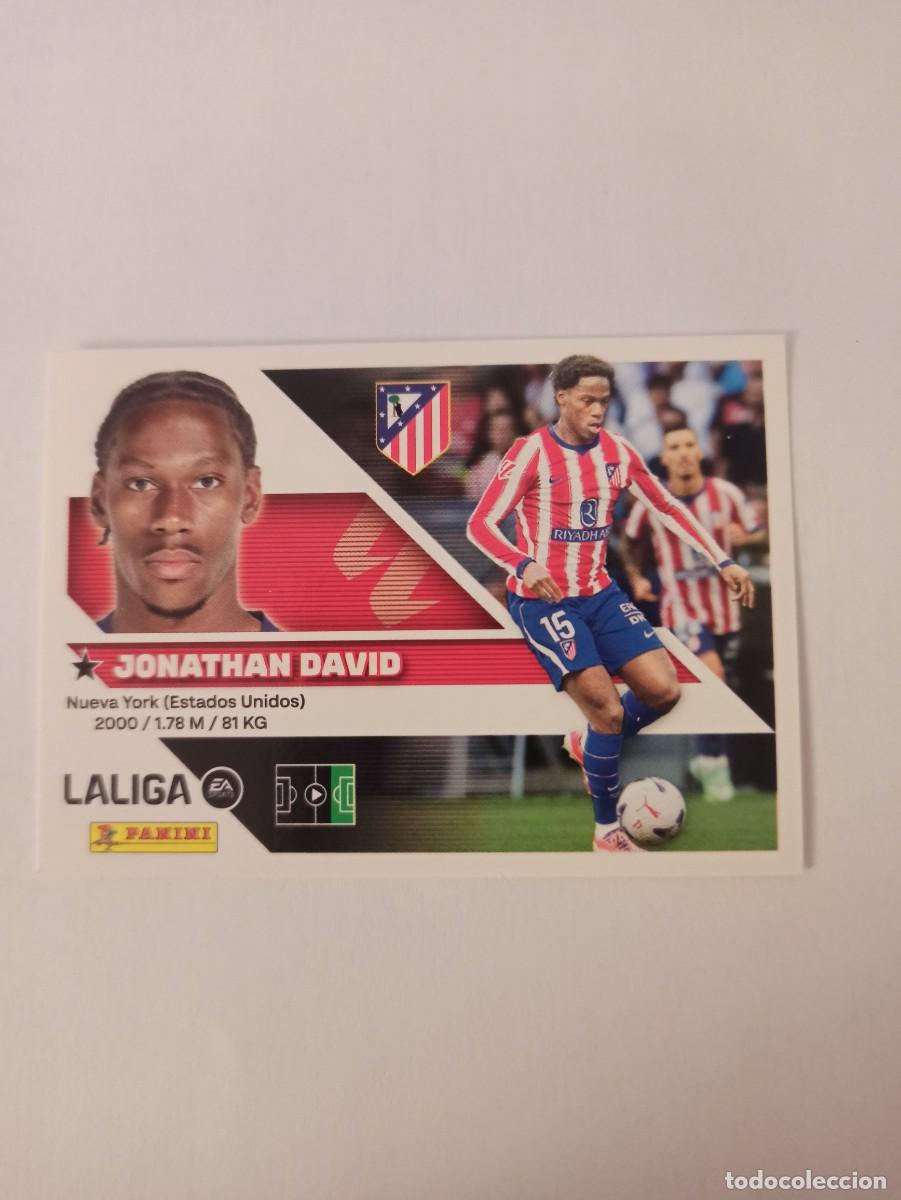Cromos de f&uacute;tbol: Jonathan David 66 - At. Madrid - FICHAJE - 4 &ordf; CUARTA EDICI&Oacute;N - LIGA ESTE 2026 2027 - 26 27 - PANINI
