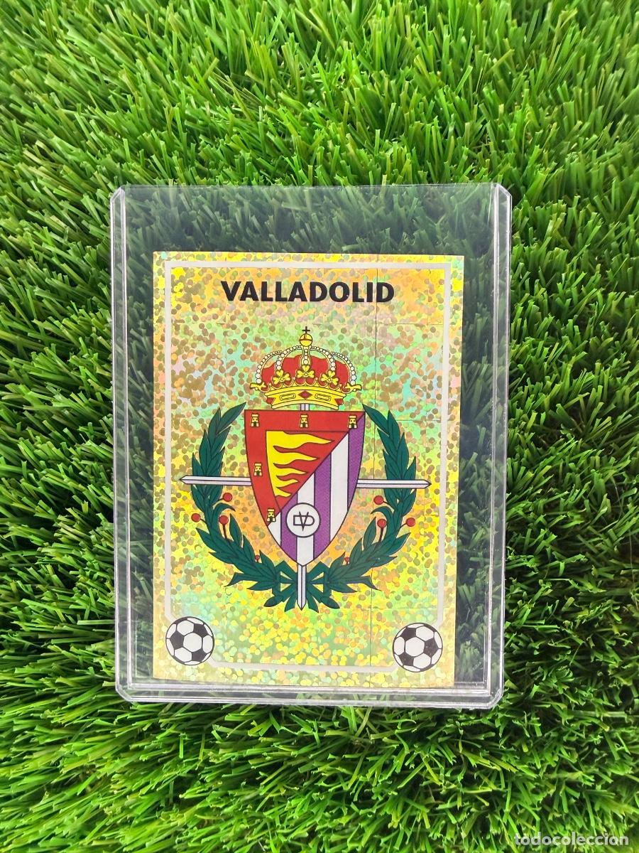Cromos de f&uacute;tbol: N&ordm; V Escudo R Valladolid CF Liga 96 97