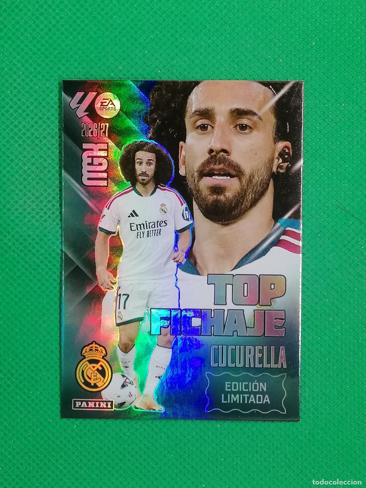 Cromos de f&uacute;tbol: CUCURELLA REAL MADRID TOP FICHAJE ⚽ MEGACRACKS LIGA 2026 2027 26 27 ⚽