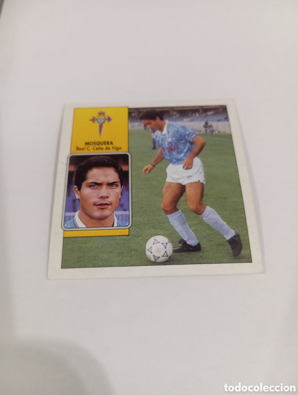 Cromos de f&uacute;tbol: MOSQUERA Celta de Vigo Liga Este 1992 1993 NUEVO SIN PEGAR 92 93