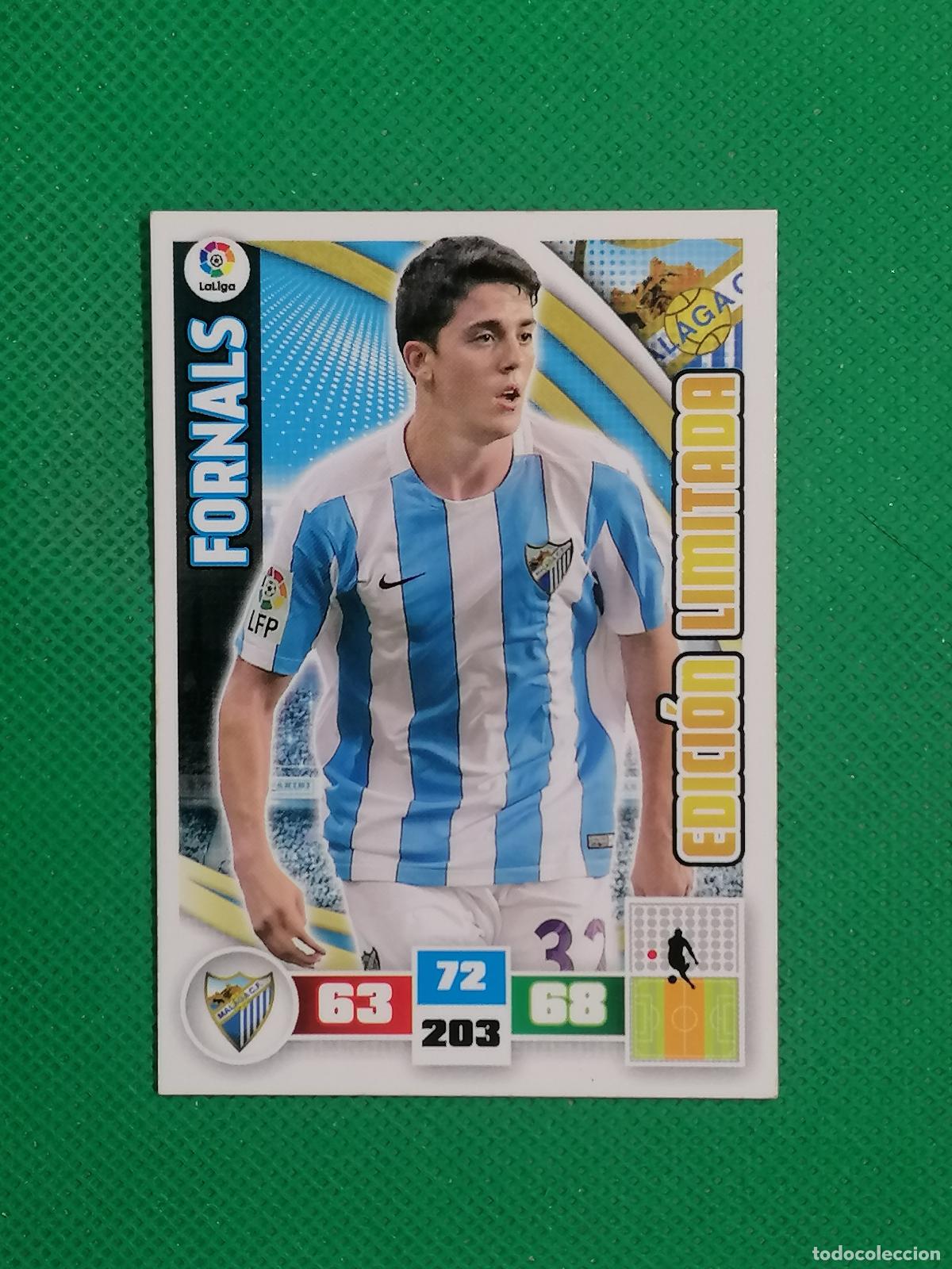 Cromos de f&uacute;tbol: FORNALS MALAGA EDICION LIMITADA ⚽ PANINI ADRENALYN XL 15 16 2015 2016 ⚽