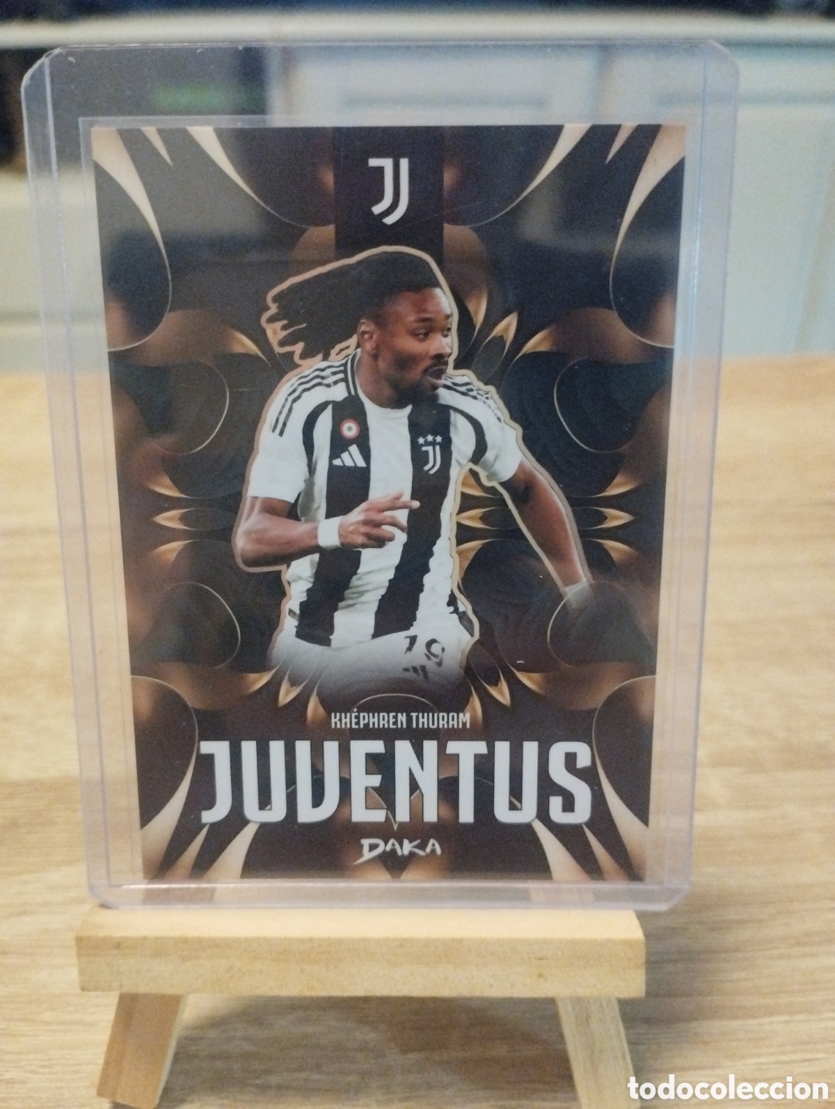 Cromos de f&uacute;tbol: Carta Kh&eacute;phren Thuram Juventus