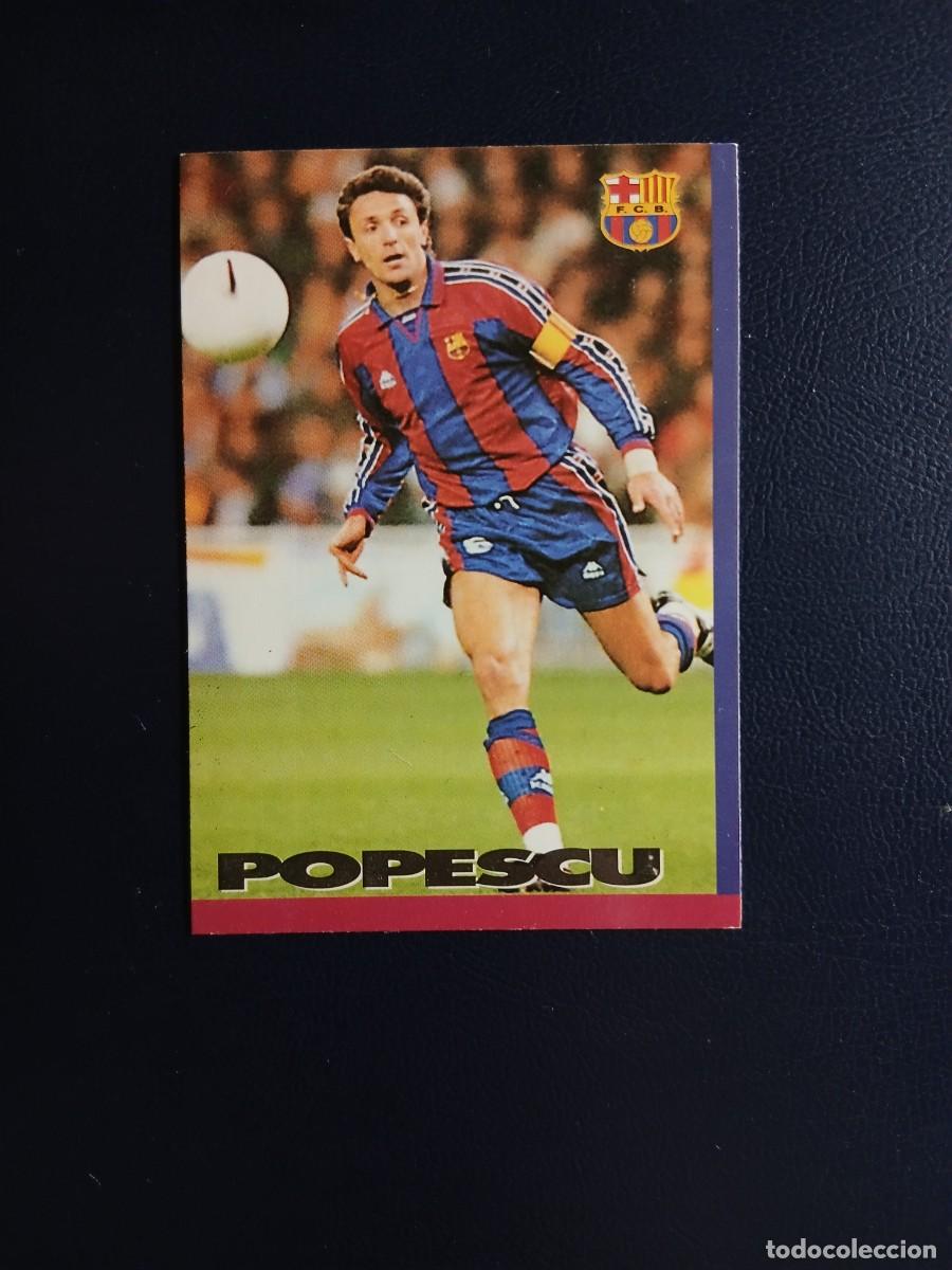 Cromos de f&uacute;tbol: 65 POPESCU FC BARCELONA BAR&Ccedil;A PANINI CARDS 96-97 1996-1997