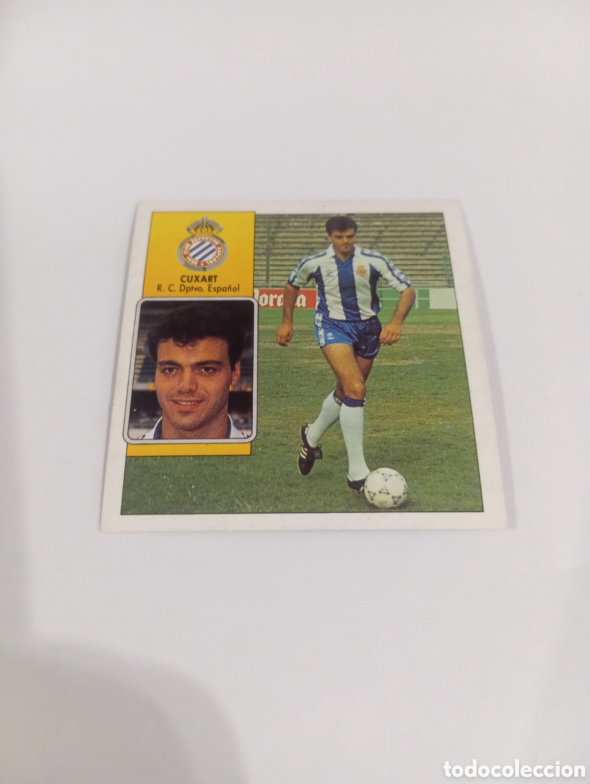 Cromos de f&uacute;tbol: CUXART Espa&ntilde;ol Espanyol Este 1992 1993 NUEVO SIN PEGAR 92 93