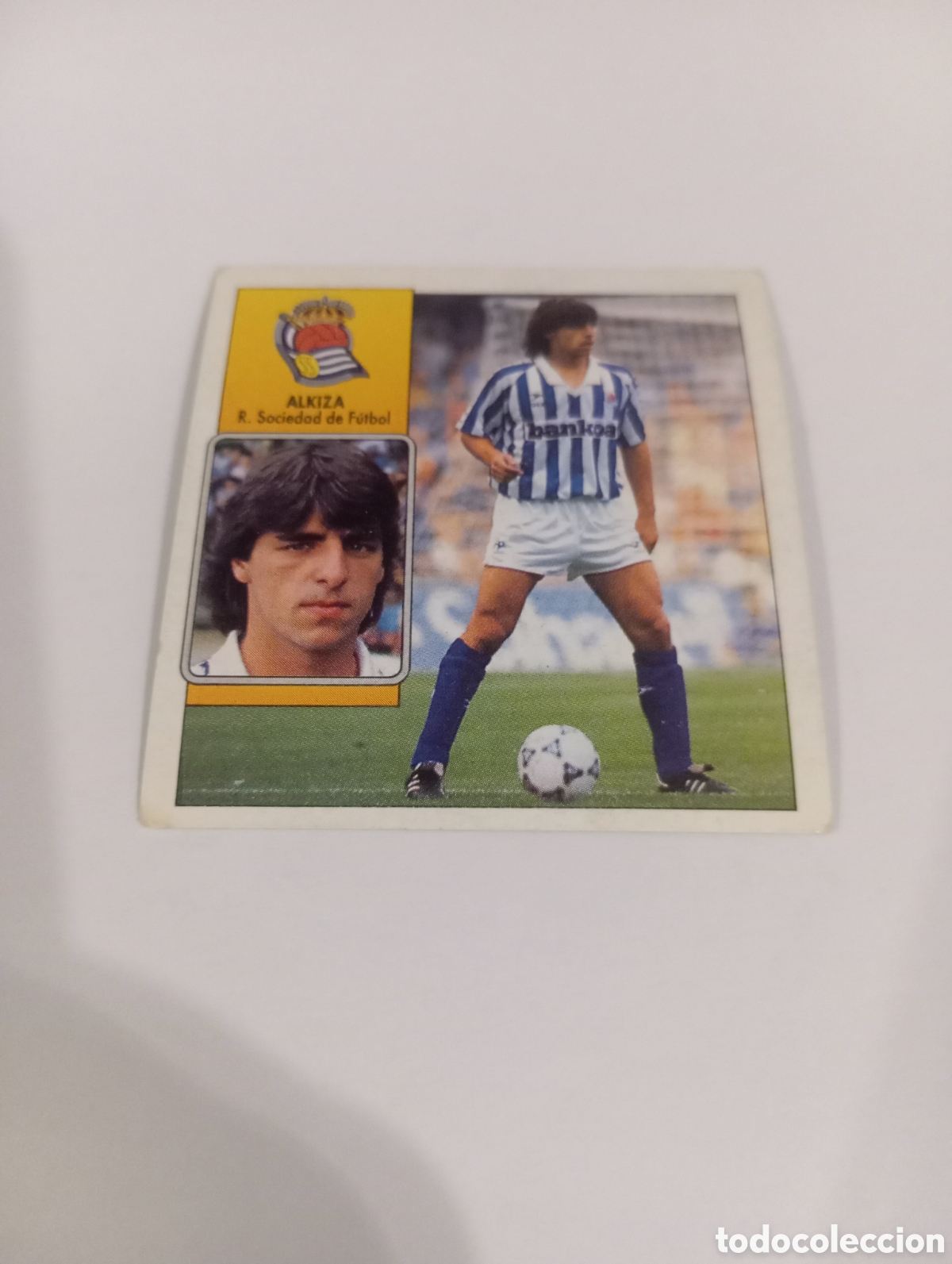 Cromos de f&uacute;tbol: ALKIZA Real Sociedad Este 1992 1993 NUEVO SIN PEGAR 92 93