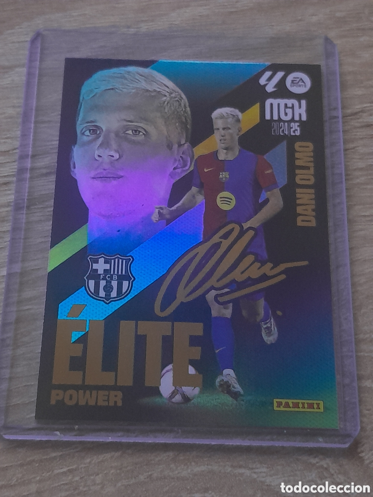 Cromos de f&uacute;tbol: &Eacute;lite POWER P 496 DANI OLMO Megacracks MGK 2024-25 barcelona