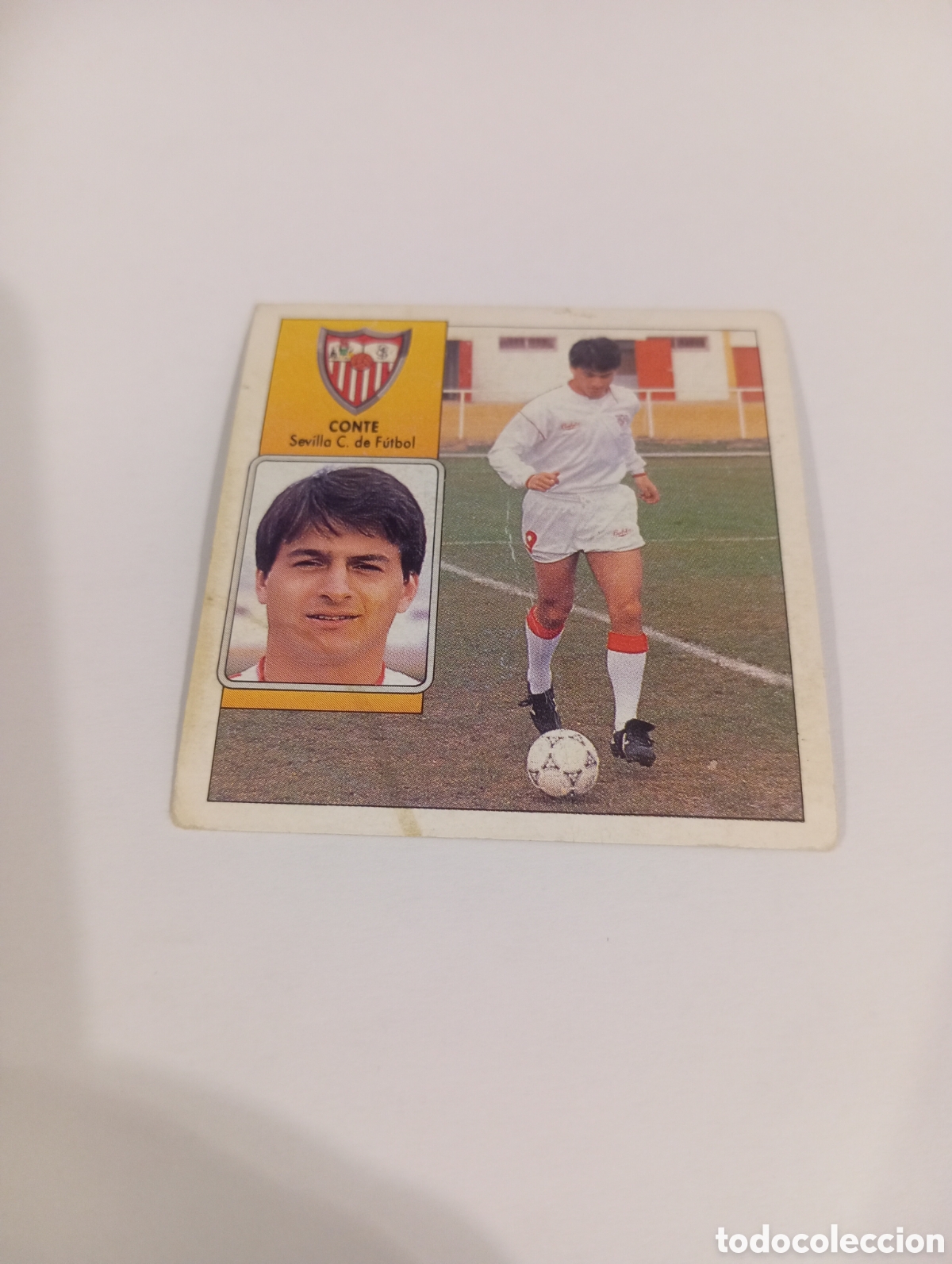 Cromos de f&uacute;tbol: CONTE Sevilla Este 1992 1993 NUEVO SIN PEGAR 92 93