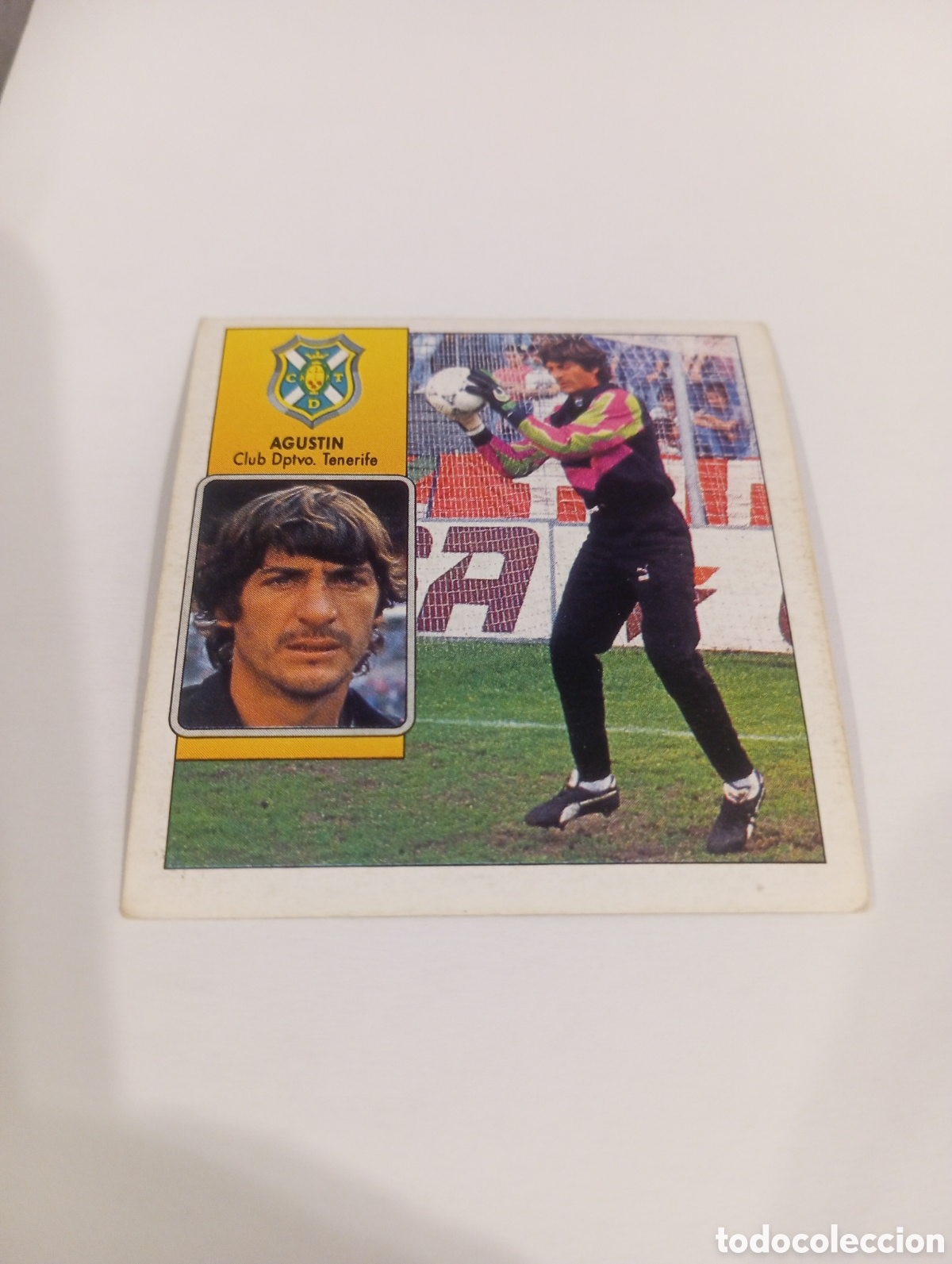 Cromos de f&uacute;tbol: AGUST&Iacute;N Tenerife Este 1992 1993 NUEVO SIN PEGAR 92 93